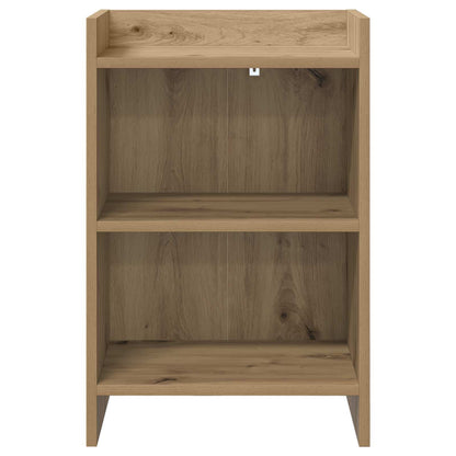 Nachtkastjes 2 pcs Artisanaal eiken 40 x 30 x 60 cm