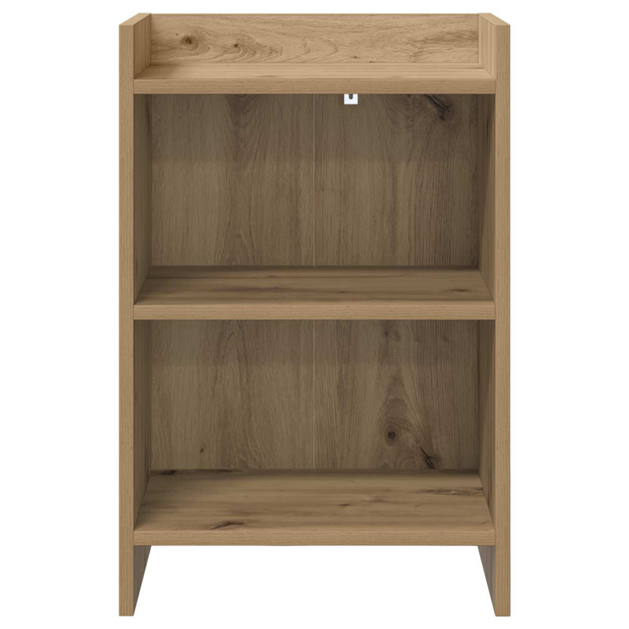 Nachtkastjes 2 pcs Artisanaal eiken 40 x 30 x 60 cm