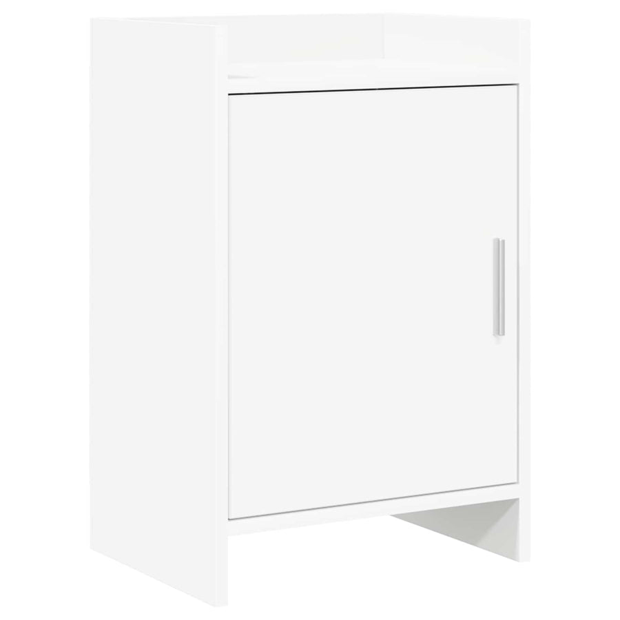 Nachtkastjes Wit 40 x 30 x 60 cm Bewerkt hout