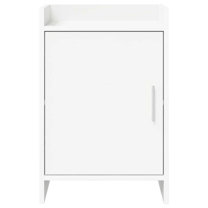 Nachtkastjes 2 pcs Wit 40 x 30 x 60 cm Bewerkt hout