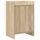 Nachtkastje Sonoma eiken 40x30x60 cm bewerkt hout