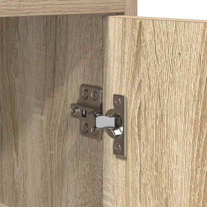 Nachtkastjes 2 pcs Sonoma Eiken 40 x 30 x 60 cm Bewerkt hout
