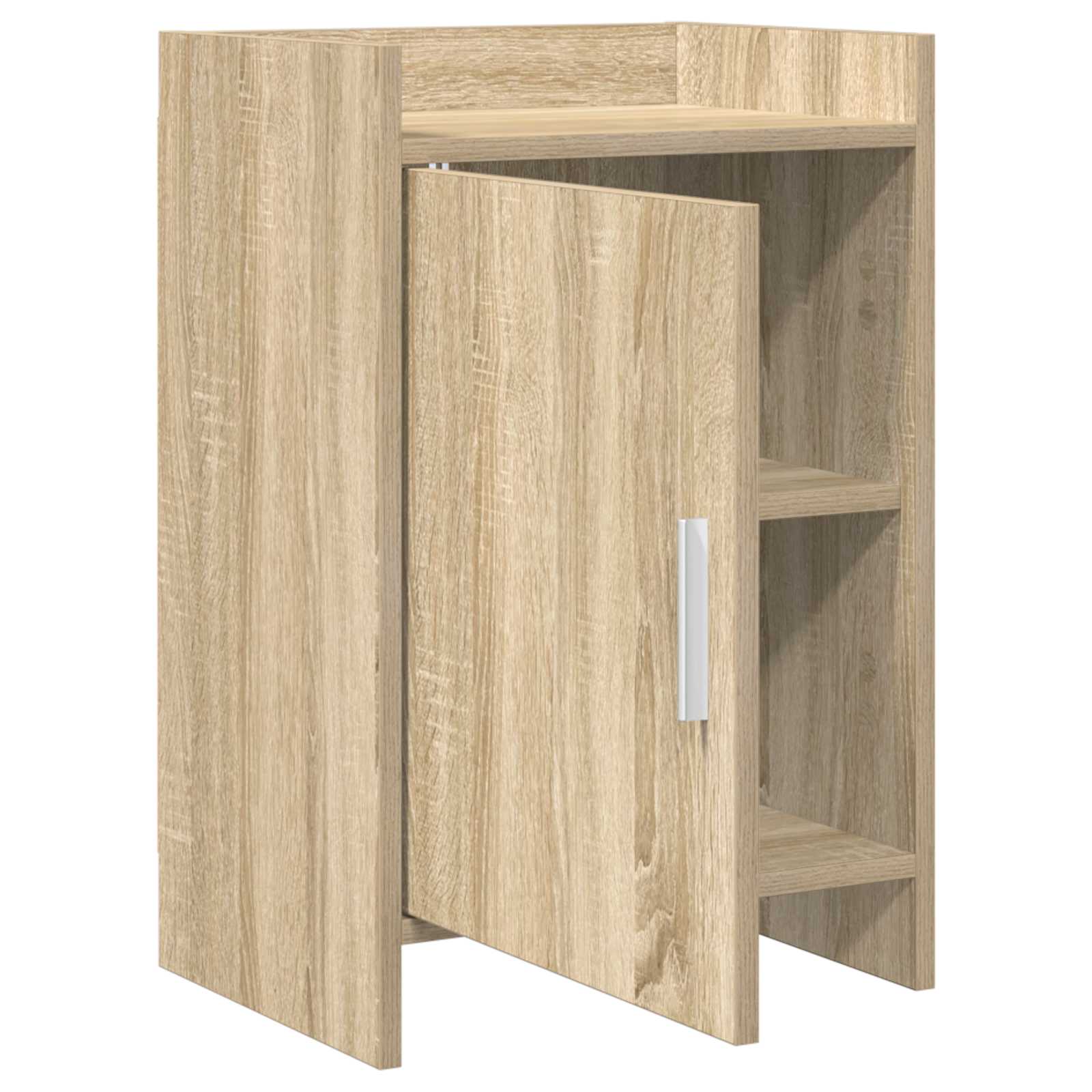 Nachtkastjes 2 pcs Sonoma Eiken 40 x 30 x 60 cm Bewerkt hout