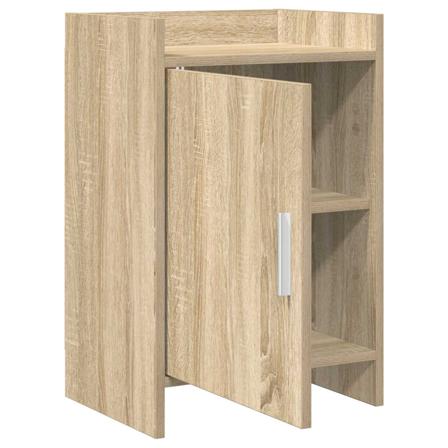 Nachtkastjes 2 pcs Sonoma Eiken 40 x 30 x 60 cm Bewerkt hout
