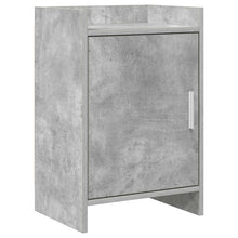 Nachtkastjes Betongrijs 40 x 30 x 60 cm Bewerkt hout