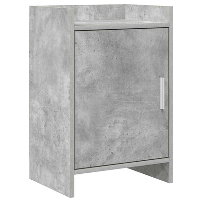 Nachtkastjes Betongrijs 40 x 30 x 60 cm Bewerkt hout