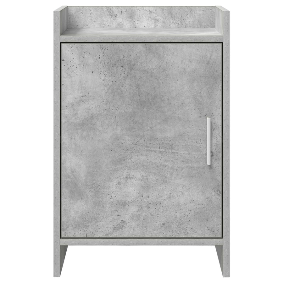 Nachtkastjes 2 pcs Betongrijs 40 x 30 x 60 cm Bewerkt hout