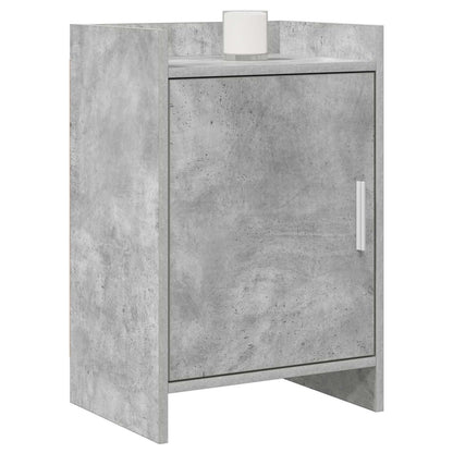 Nachtkastjes 2 pcs Betongrijs 40 x 30 x 60 cm Bewerkt hout