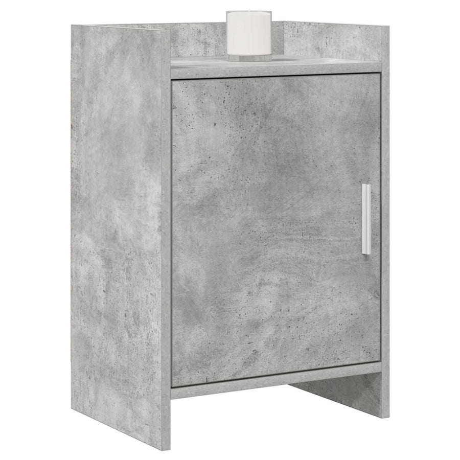 Nachtkastjes 2 pcs Betongrijs 40 x 30 x 60 cm Bewerkt hout
