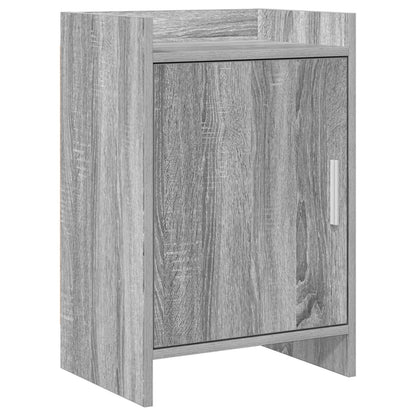 Nachtkastjes Grijs Sonoma 40 x 30 x 60 cm Bewerkt hout