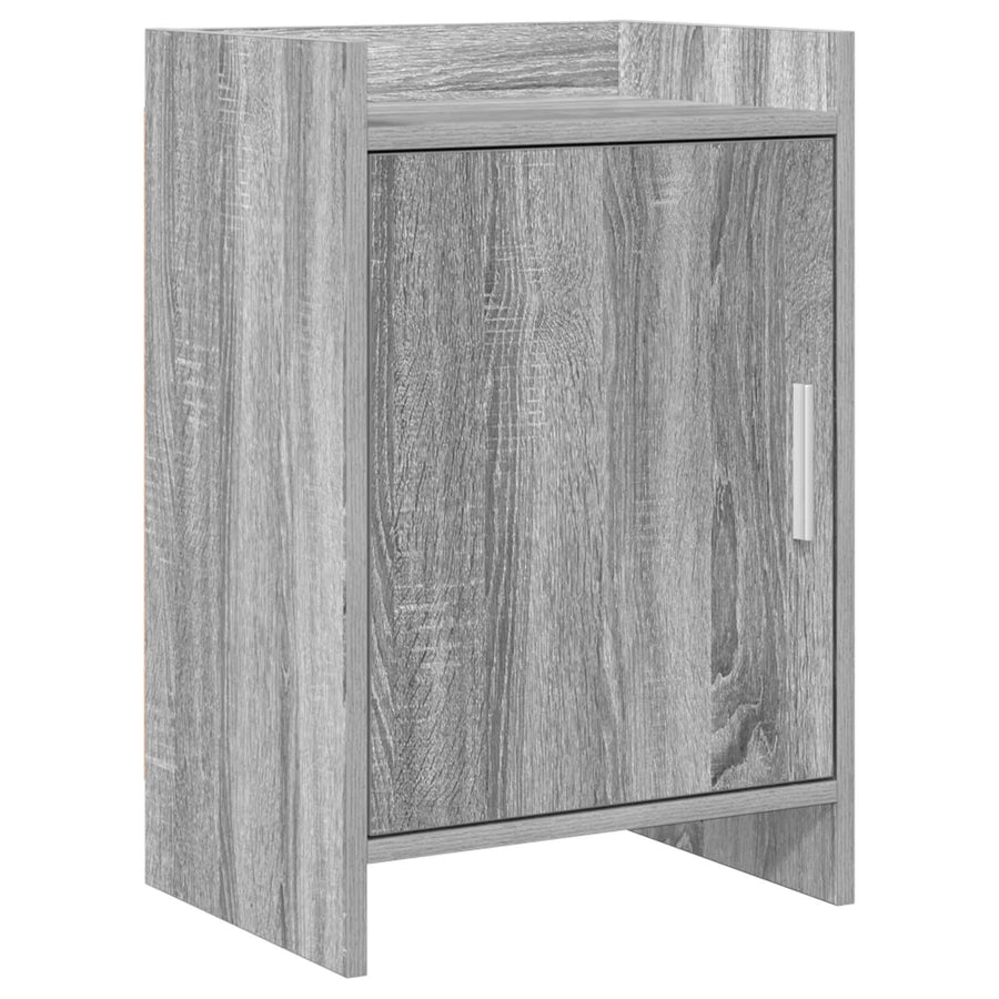Nachtkastjes Grijs Sonoma 40 x 30 x 60 cm Bewerkt hout