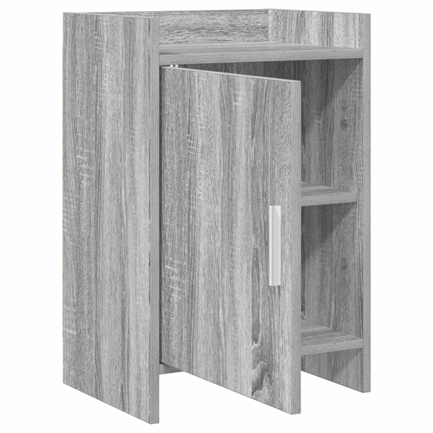 Nachtkastjes Grijs Sonoma 40 x 30 x 60 cm Bewerkt hout