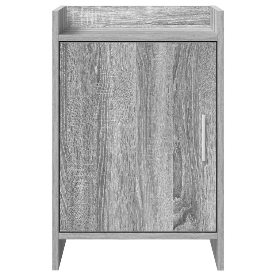 Nachtkastjes 2 pcs Grijs Sonoma 40 x 30 x 60 cm Bewerkt hout