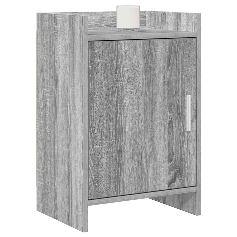 Nachtkastjes 2 pcs Grijs Sonoma 40 x 30 x 60 cm Bewerkt hout