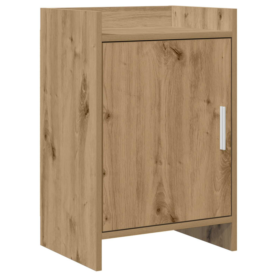 Nachtkastjes Artisanaal eiken 40 x 30 x 60 cm Bewerkt hout
