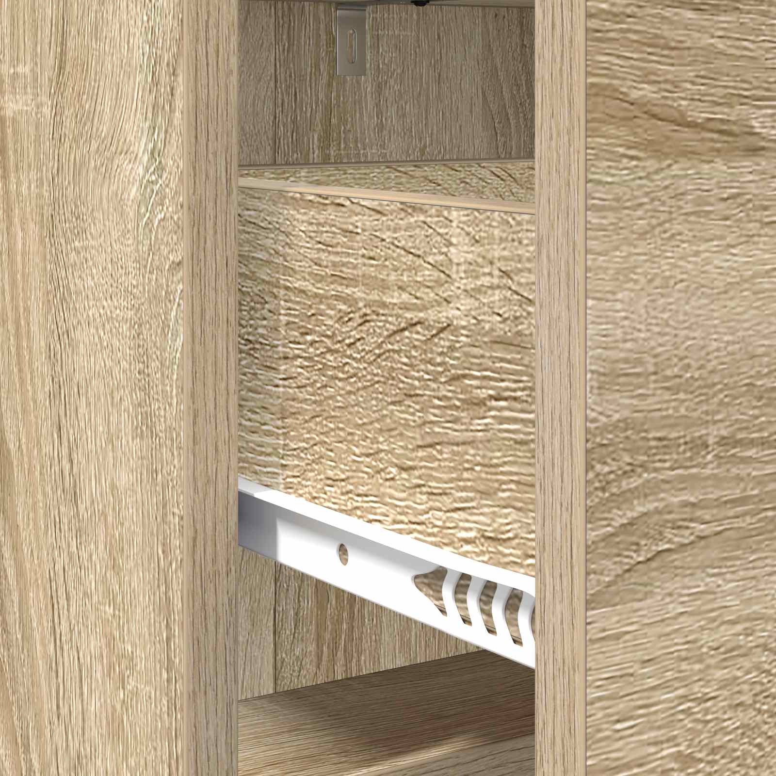 Nachtkastjes Sonoma Eiken 40 x 36 x 70 cm Bewerkt hout