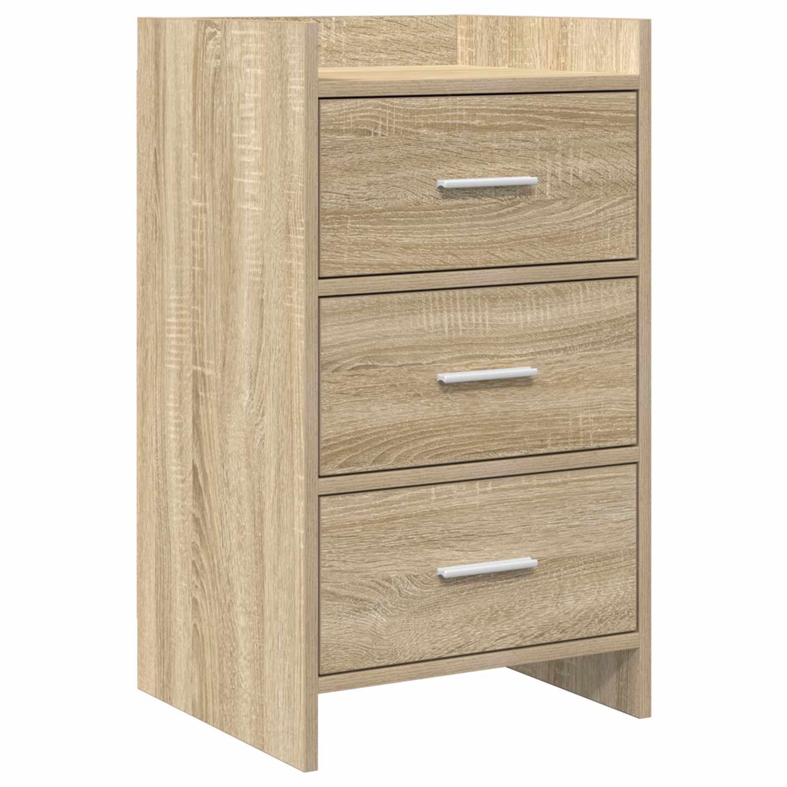 Nachtkastjes Sonoma Eiken 40 x 36 x 70 cm Bewerkt hout