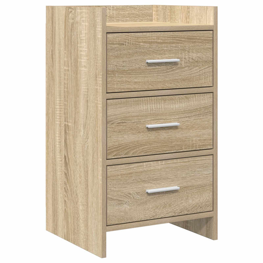 Nachtkastjes Sonoma Eiken 40 x 36 x 70 cm Bewerkt hout