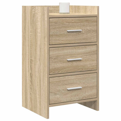Nachtkastjes Sonoma Eiken 40 x 36 x 70 cm Bewerkt hout