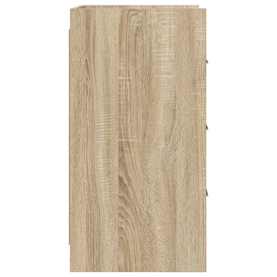 Nachtkastjes Sonoma Eiken 40 x 36 x 70 cm Bewerkt hout