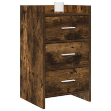 Nachtkastjes Gerookt eiken 40 x 36 x 70 cm Bewerkt hout