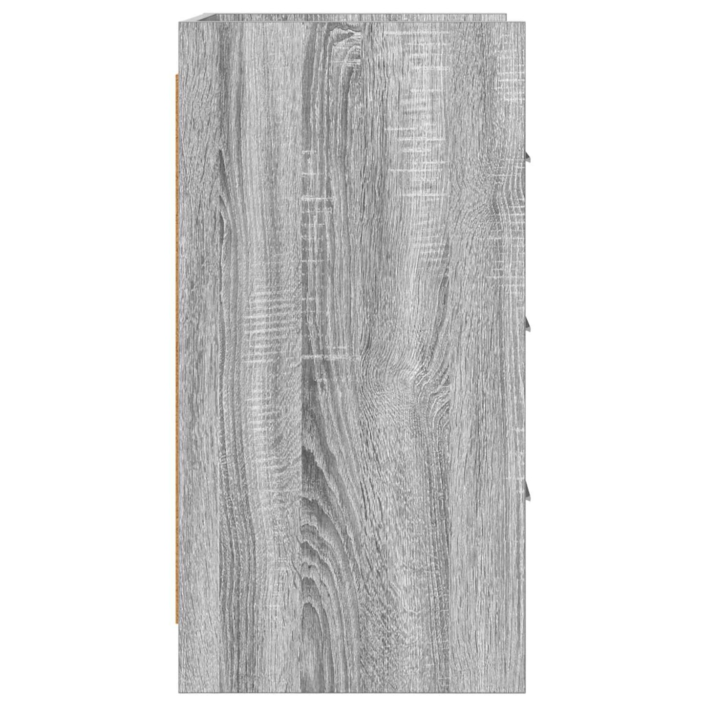 Nachtkastjes Grijs Sonoma 40 x 36 x 70 cm Bewerkt hout