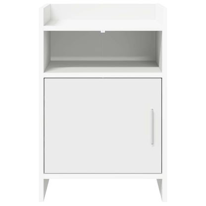 Nachtkastjes 2 pcs Wit 40 x 36 x 60 cm Bewerkt hout