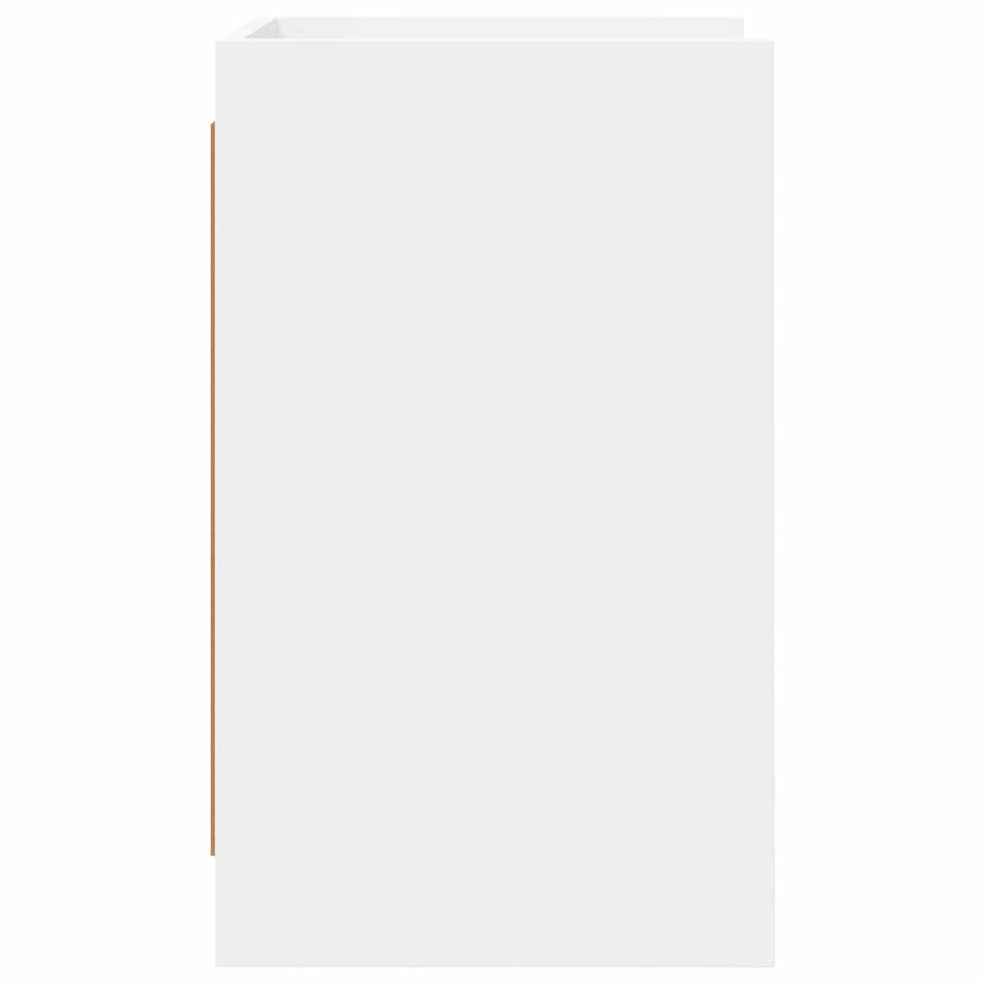 Nachtkastjes 2 pcs Wit 40 x 36 x 60 cm Bewerkt hout