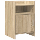 Nachtkastje Sonoma eiken 40x36x60 cm bewerkt hout