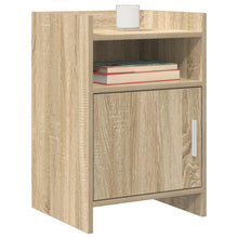 Nachtkastjes 2 pcs Sonoma Eiken 40 x 36 x 60 cm Bewerkt hout
