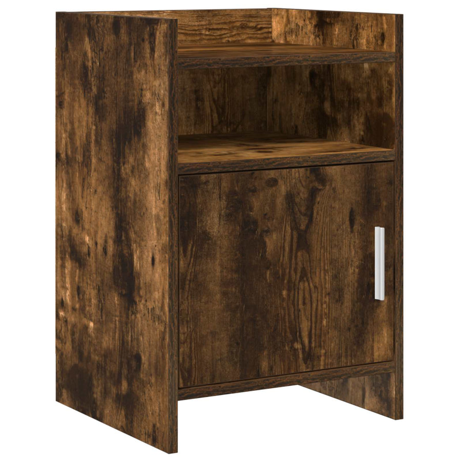 Nachtkastjes Gerookt eiken 40 x 36 x 60 cm Bewerkt hout