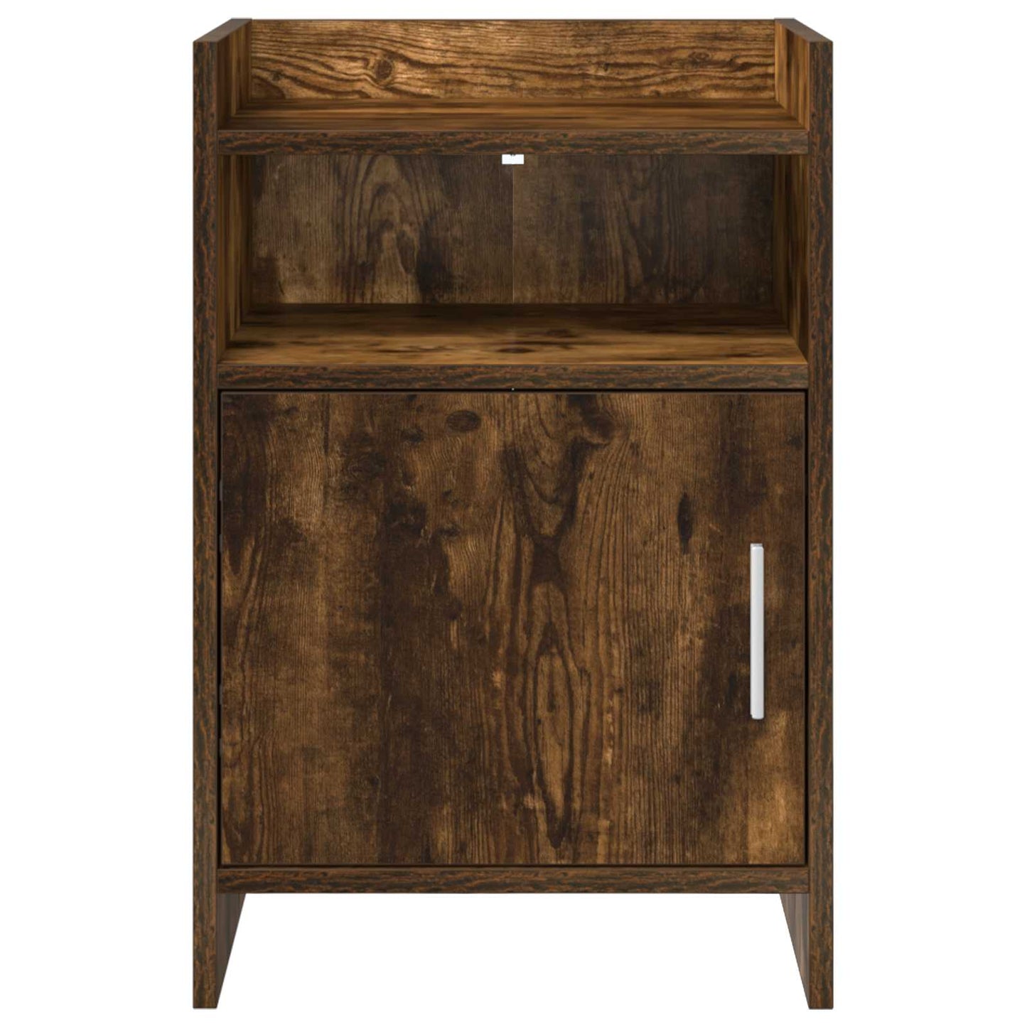 Nachtkastjes 2 pcs Gerookt eiken 40 x 36 x 60 cm Bewerkt hout