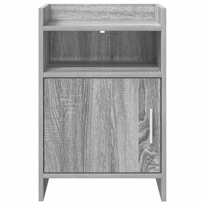 Nachtkastjes Grijs Sonoma 40 x 36 x 60 cm Bewerkt hout