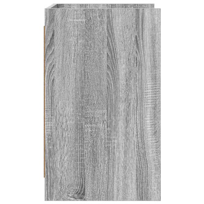 Nachtkastjes Grijs Sonoma 40 x 36 x 60 cm Bewerkt hout