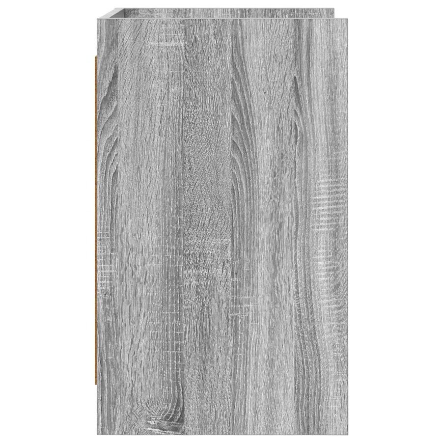 Nachtkastjes 2 pcs Grijs Sonoma 40 x 36 x 60 cm Bewerkt hout