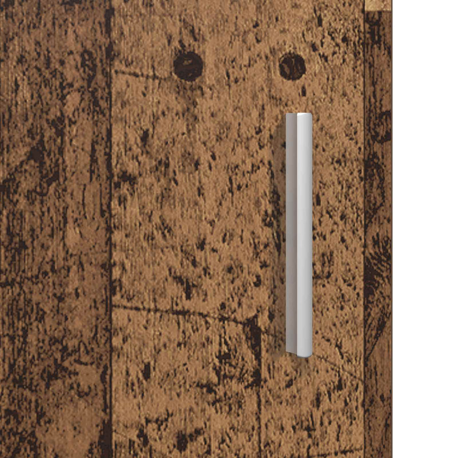 Nachtkastjes 2 pcs Oud hout 40 x 36 x 60 cm Bewerkt hout