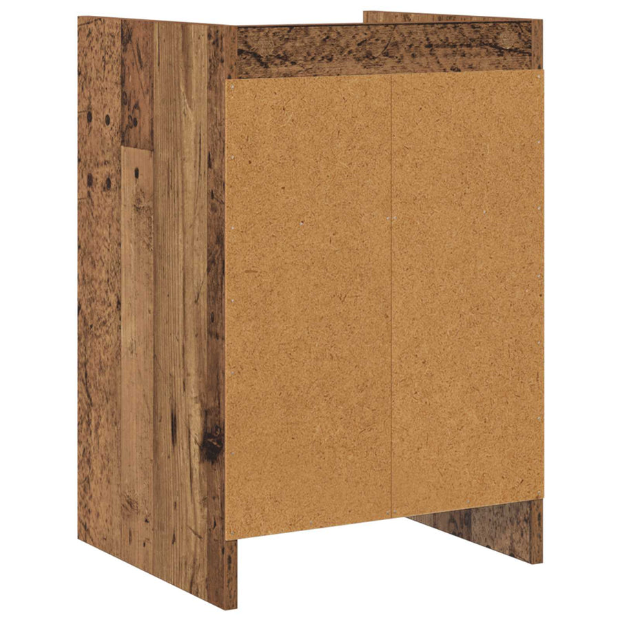 Nachtkastjes 2 pcs Oud hout 40 x 36 x 60 cm Bewerkt hout