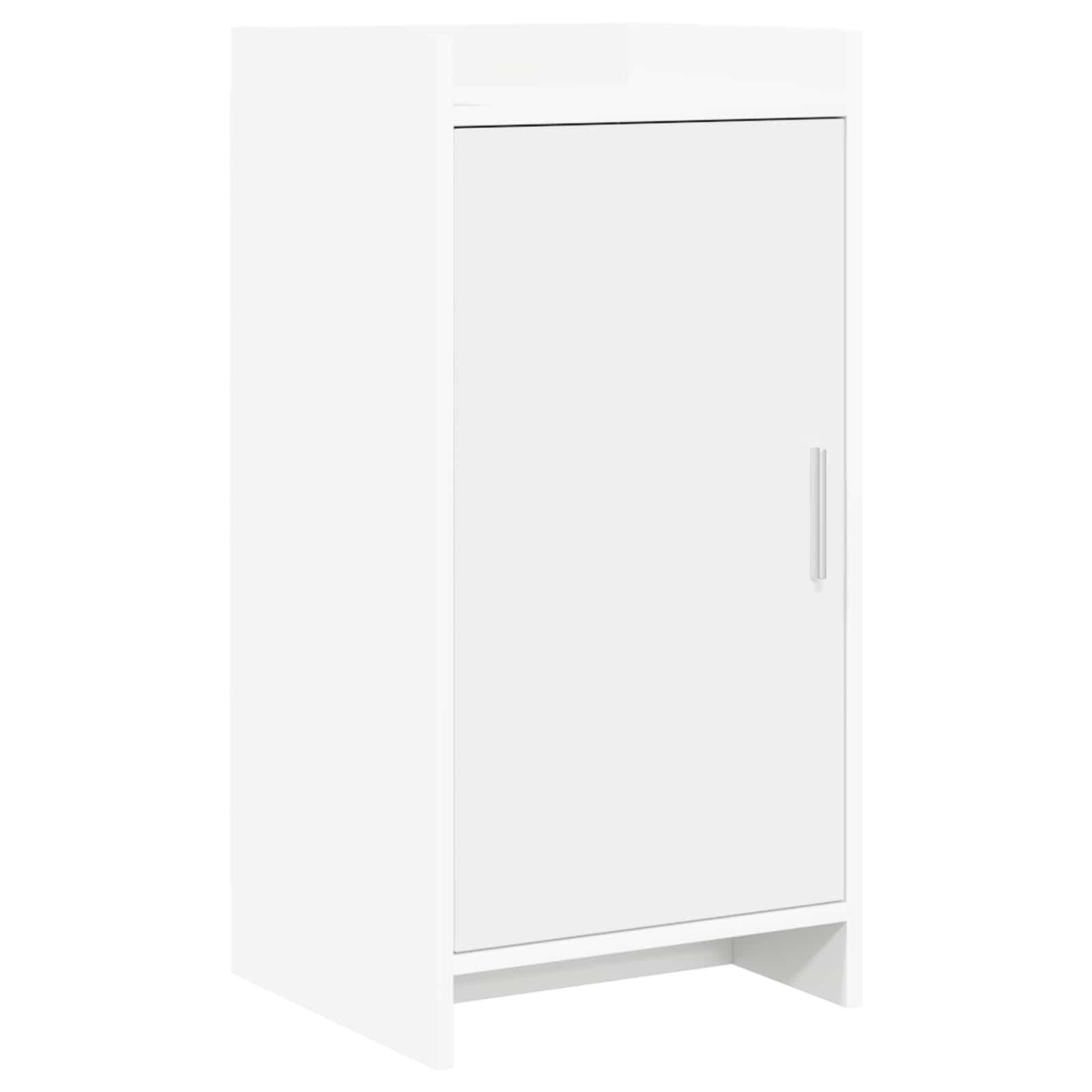 Dressoir Wit 40 x 36 x 80 cm Bewerkt hout