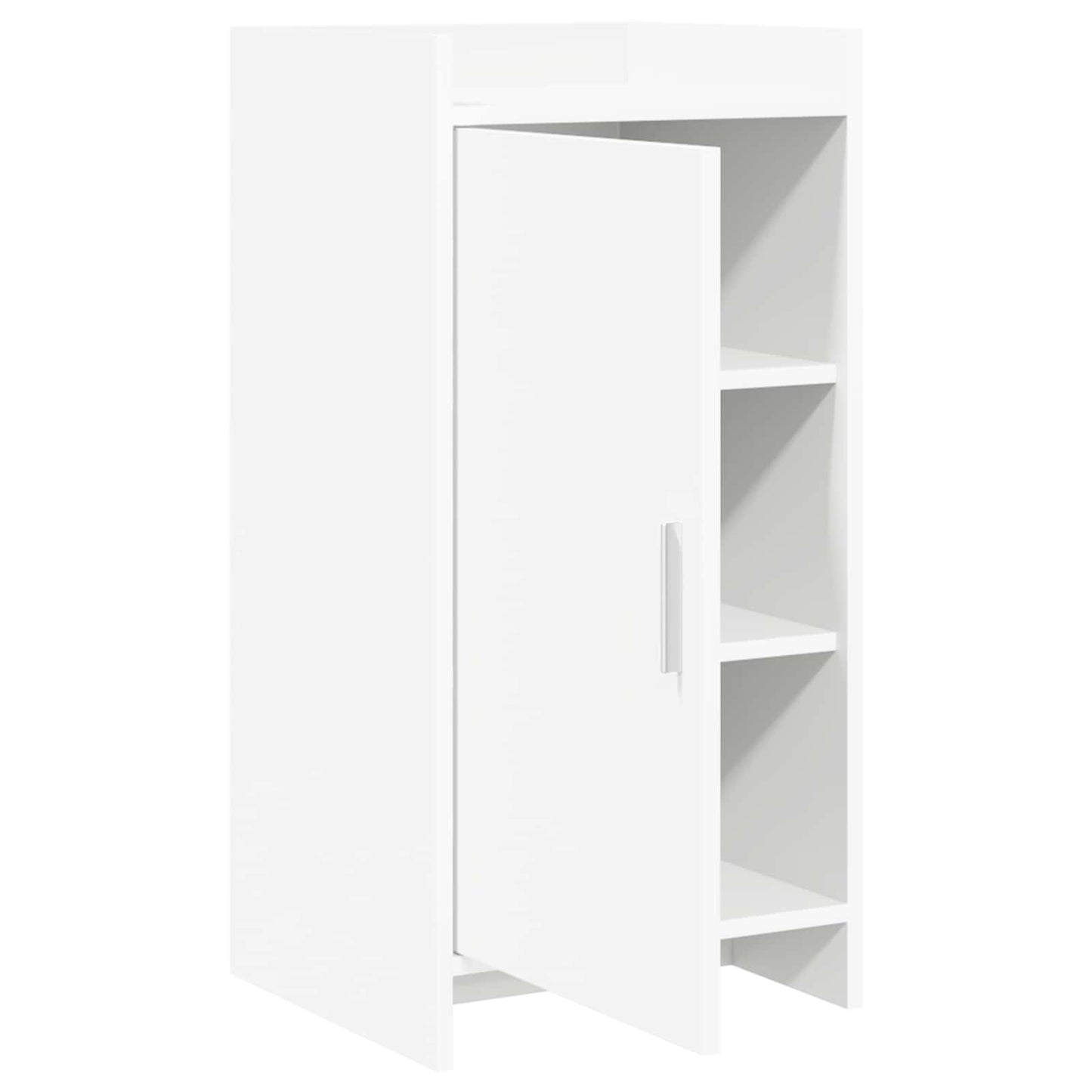Dressoir Wit 40 x 36 x 80 cm Bewerkt hout
