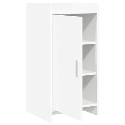 Dressoir Wit 40 x 36 x 80 cm Bewerkt hout