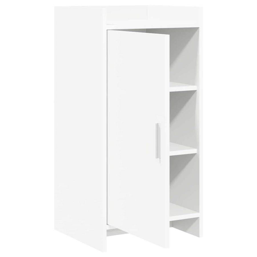 Dressoir Wit 40 x 36 x 80 cm Bewerkt hout