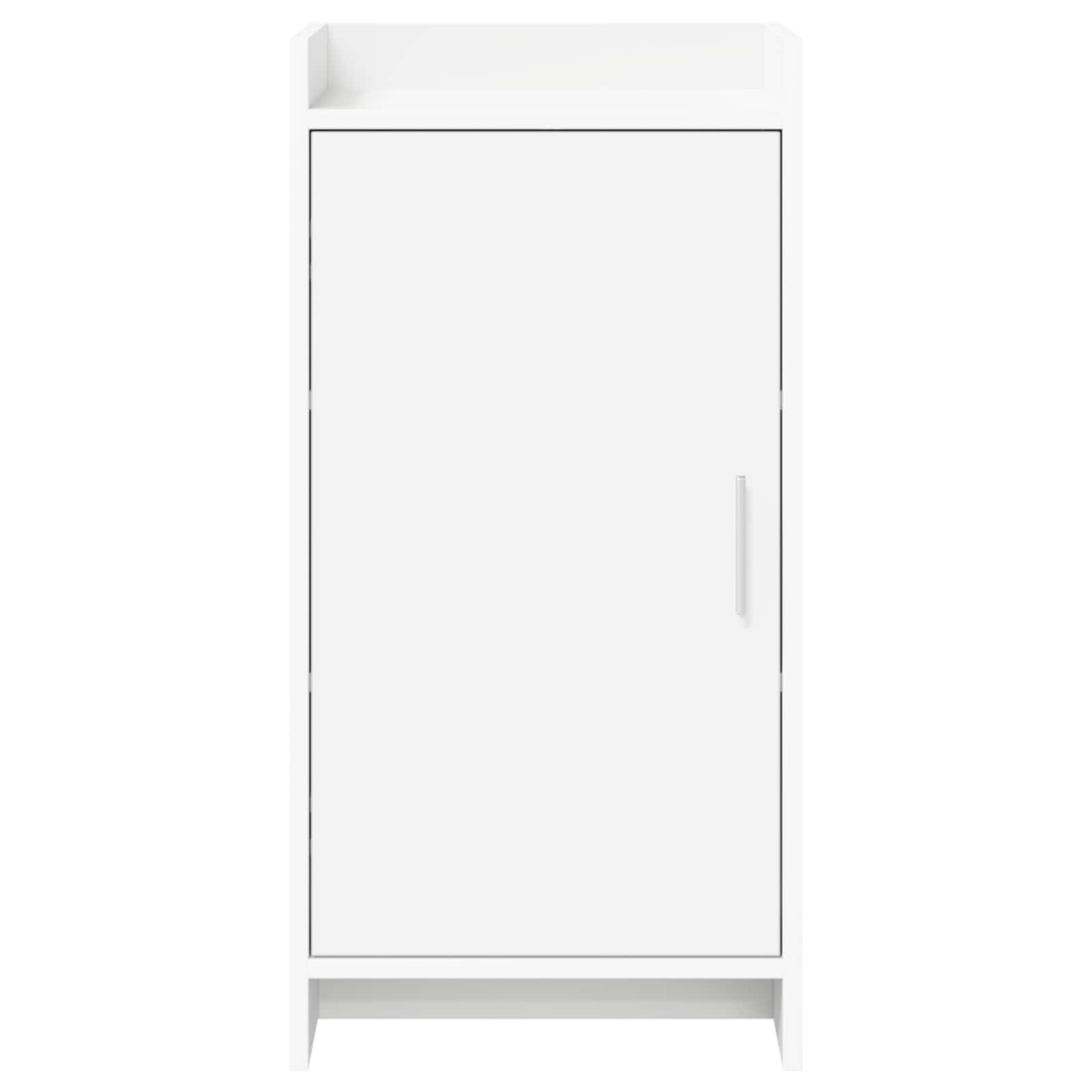 Dressoir Wit 40 x 36 x 80 cm Bewerkt hout