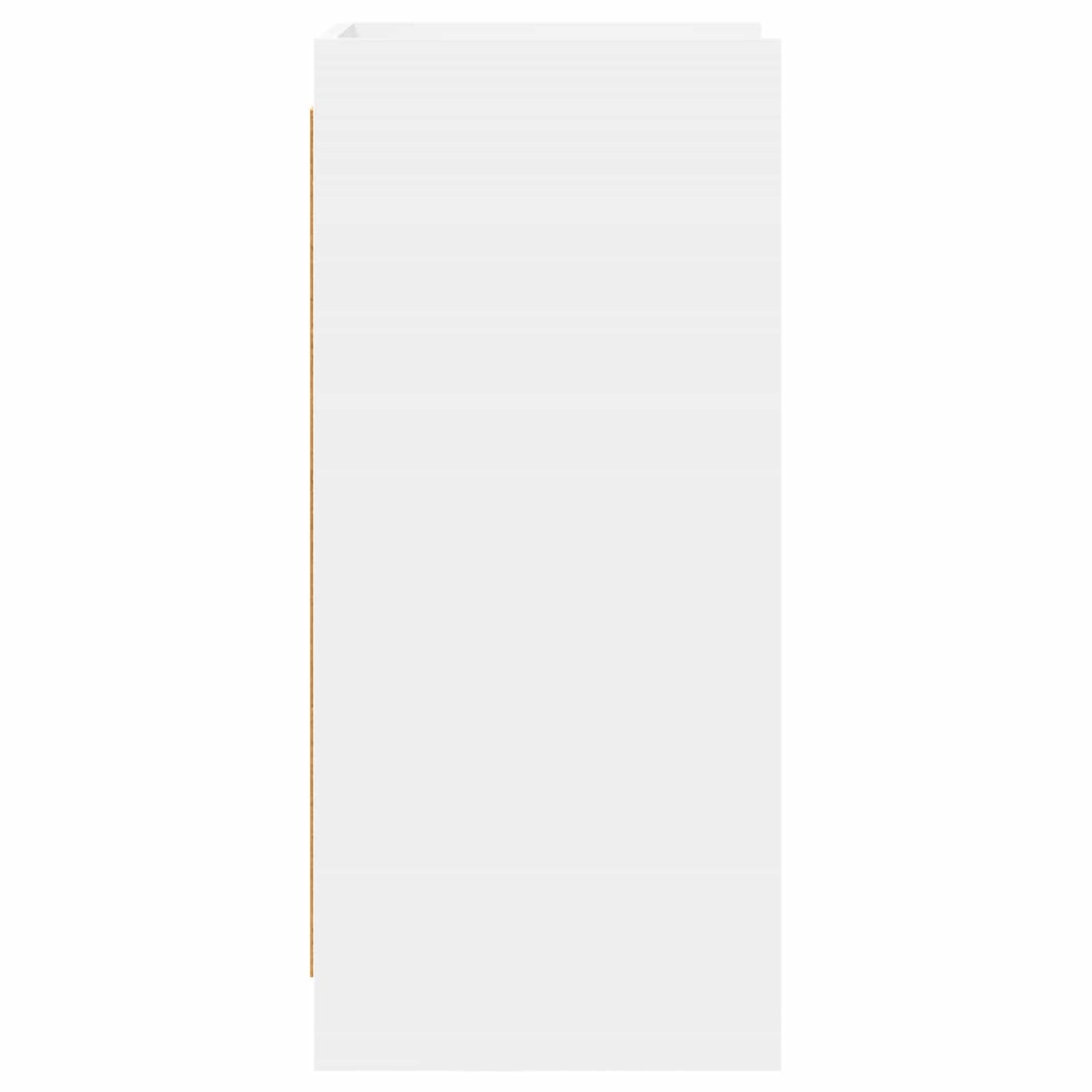 Dressoir Wit 40 x 36 x 80 cm Bewerkt hout
