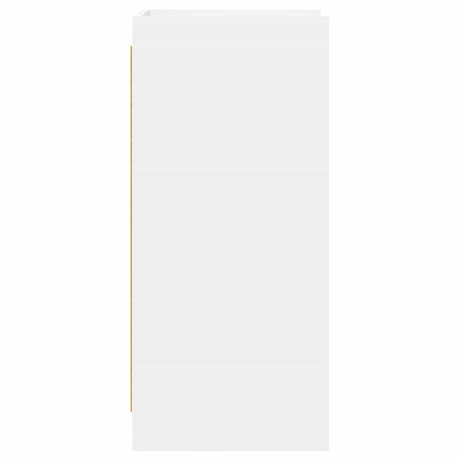 Dressoir Wit 40 x 36 x 80 cm Bewerkt hout