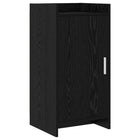 Dressoir 40x36x80 cm zwart eiken bewerkt hout