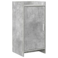 Dressoir Betongrijs 40 x 36 x 80 cm Bewerkt hout