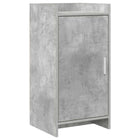 Dressoir 40x36x80 cm betongrijs bewerkt hout