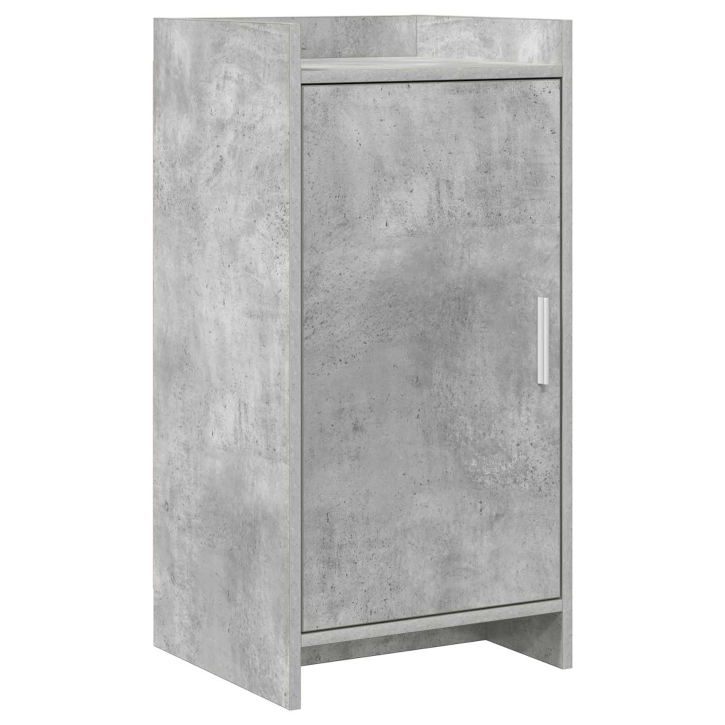 Dressoir Betongrijs 40 x 36 x 80 cm Bewerkt hout