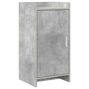 Dressoir 40x36x80 cm betongrijs bewerkt hout