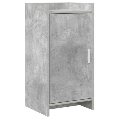 Dressoir Betongrijs 40 x 36 x 80 cm Bewerkt hout